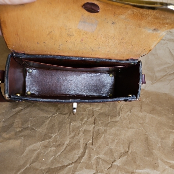 Etienne Aigner Handmade Vintage Turnlock Bag, Purse - Picture 9 of 16